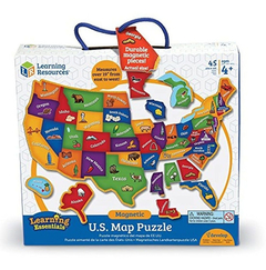 Learning Resources Rompecabeza Mapa Magnético De Usa - tienda online