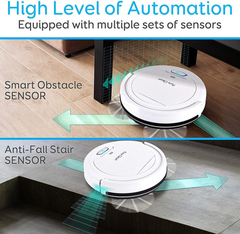 Robot Aspirador Pure Clean - Batería De Litio Mejorada... - tienda online