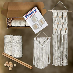 Borlas Decorativas Kit De Macramé De Bricolaje Para Colgar - comprar online