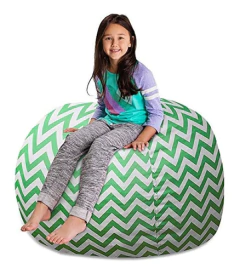 Pufs Sillón Puff Con Almacenamiento Contenedor De Peluches - Danielle's Store