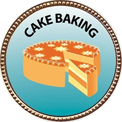 Premio Cake Baking, 1 Pulgada De Diámetro, Colección De