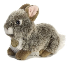 Aurora - Conejo De Peluche Para Bebé , Gris - comprar online