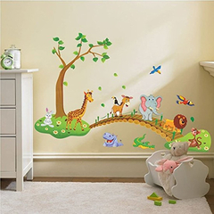 Imagen de Calcomanía Pared Decoración Papel Pintado Para Niños