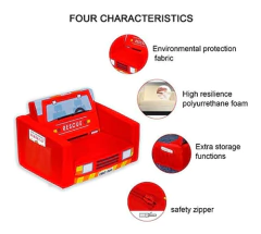 Sofá Cama Para Niños, Para Niños (rojo/camión De Bomberos) - Danielle's Store