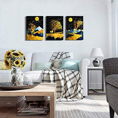 Pintura En Lienzo Para Decoración Pared - Tthwallart - tienda online