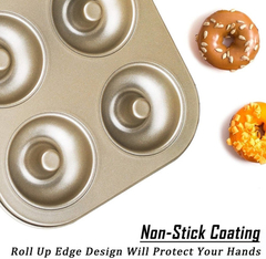 Phabuls Donut Pan, Mini Sartenes Para Rosquillas Antiadheren en internet