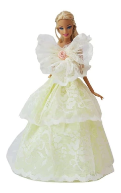 5 Traje De Fiesta Hecho A Mano De Moda Para Ropa De Barbie - tienda online