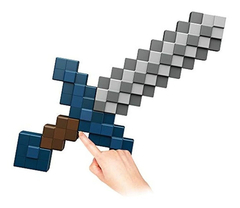 Minecraft Dungeons Deluxe Espuma Roleplay Espada, Lifesize B - Danielle's Store