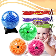Pelota De Laberinto 3d Puzzles De Inteligencia