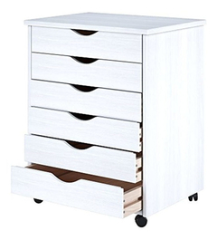 Cajonera De Madera Maciza Con Ruedas - comprar online