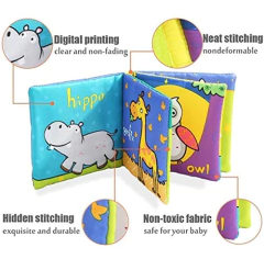 Libros De Tela Suave Brillante Para Bebés - Danielle's Store