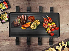 Parrilla Eléctrica De Raclette Con Dos Platos Artestia - Danielle's Store