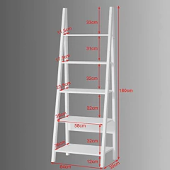 Imagen de Haotian Frg61-w - Estantería Moderna De 5 Niveles, Estanterí