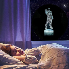 Iluminación Decorativa Dormitorio Para Niños Iron Man - tienda online