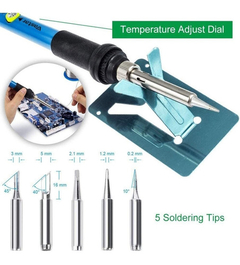 Soldador De Estaño Vastar, Kit Completo De 60w 110v
