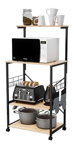 Estanterías, Estante De Cocina Con Manoplas Para Horno