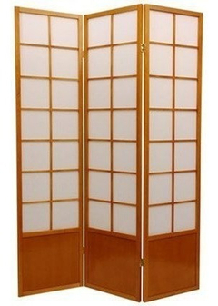 Muebles Orientales Pantalla De 6 Pies De Altura Zen Shoji - comprar online