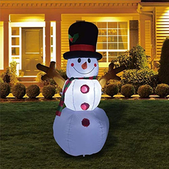 Muñeco De Nieve Inflable Para Decoración De Navidad Y Exteri - comprar online