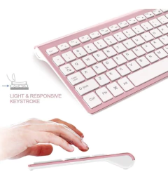 Combo De Teclado Y Mouse J Joyaccess, Inalámbricos, Usb - tienda online