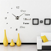 Netmetoo - Reloj De Pared 3d Grande Y Moderno