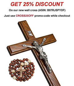 Cruz De Pared Hecha A Mano - Danielle's Store