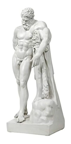 Estatua De Hércules Gris en internet