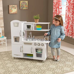 Cocina De Juguete Kidkraft Vintage Kitchen - White en internet