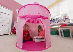 Tienda Para Niñas De Kiddey Estilo Castillo (rosa) - comprar online