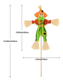 Decoración Otoño Pequeño Espantapájaros - comprar en línea