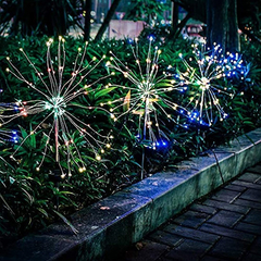 Luces Solares Para Fuegos Artificiales Epicgadget