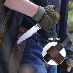 Cuchillo Mossy Oak, 28cm, Hoja Fija, De Espiga Completa - tienda online