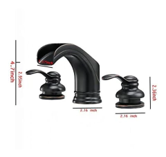 Grifo Para Lavabo De Baño Comercial Con Cascada - comprar online