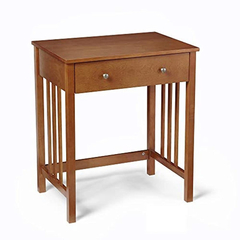 Escritorio Para Pc Multiusos Con Cajón De Madera Marrón - Danielle's Store