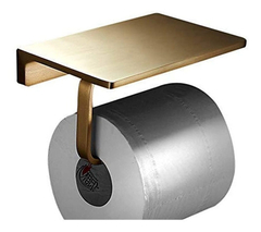 Bathsir - Soporte De Papel Higiénico De Acero Inoxidable