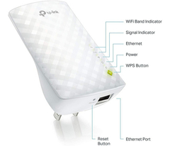 Extensor De Wifi Tp-link Ac750, De Doble Banda, 750 Mbps - comprar online