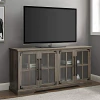 Mueble Para Tv De Madera Color Gris De 28 X 58 X 16 In.