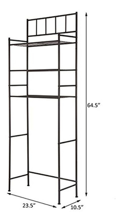 Finnhomy - Estantería De Esquina Para Baño, 3 Estantes, Con - comprar online