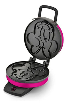 Máquina Para Hacer Waffles De Minnie Mouse, Color Rosa - comprar online