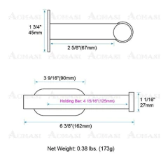 Soporte De Papel Higiénico Adhesivo Para Papel Higiénico - comprar online