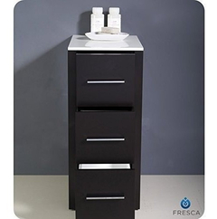 Gabinete Lateral De Lino De Baño Fresco - Danielle's Store