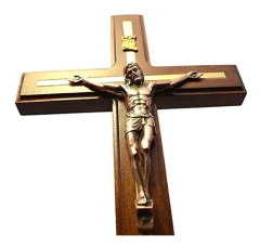 Cruz De Pared Hecha A Mano - comprar online