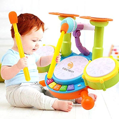 Imagen de Juego De Batería Para Niños, Instrumentos Musicales