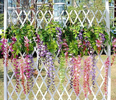 Colgante Guirnalda Flores De Seda - Danielle's Store