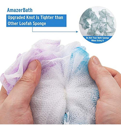 Esponja De Ducha Amazerbath, Esponja De Espuma Para La Espal en internet