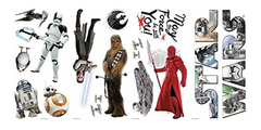 Roommates Star Wars Adhesivo Decorativo Para Pared en internet