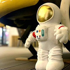 Peluche De Astronauta Con Mochila Extraíble, Blanco, 13.0in - Danielle's Store