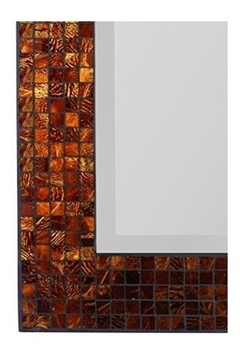 Espejo Decorativo De Pared Biselado Con Mosaico en internet