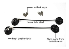 Honesecur 2 Unidades Con Cerradura De Puerta De Refrigerador - comprar online