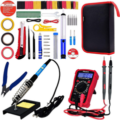 Kit De Cautín Plusivo, 60 W, Ajustable, Con Multímetro en internet