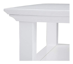 Mesa Auxiliar De Madera Color Blanco 3 Niveles De 19 In. en internet